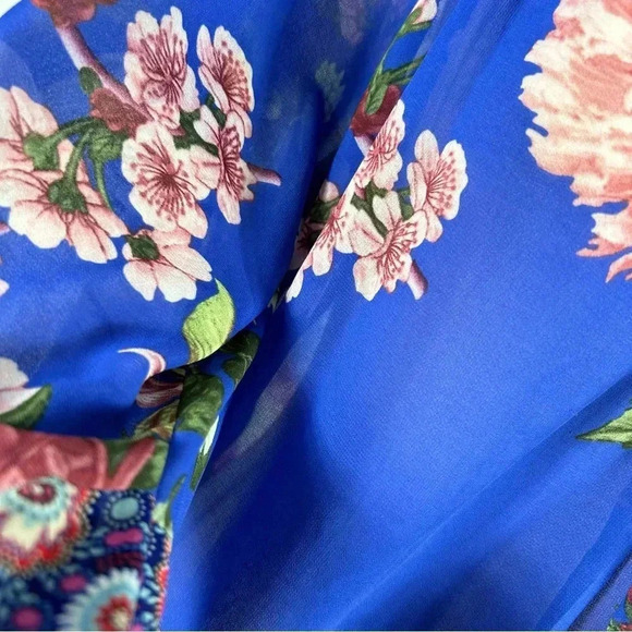 ❤️ FIGUERORA & flower colourful floral blouse M - Picture 6 of 10